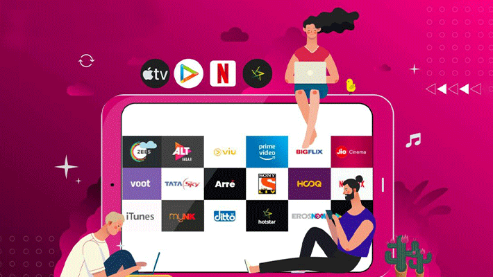 OTT Platform : Visual Media for New Generation