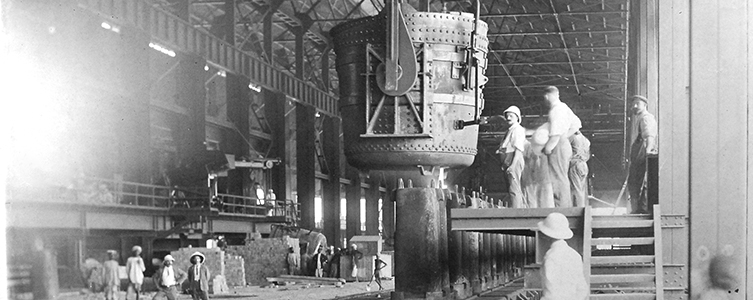 The first ingot was rolled out of the Tata Steel plant in 1912