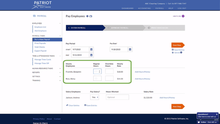 Patriot Dashboard